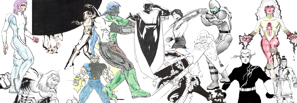 Comic artwork from the Art Studio